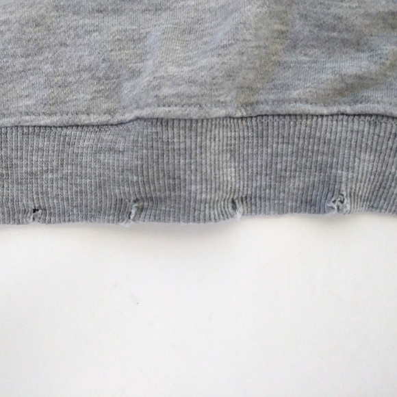 OLLIE CHLOE JOLIE Studded ColdShoulder Sweatshirt - Picture 8 of 8